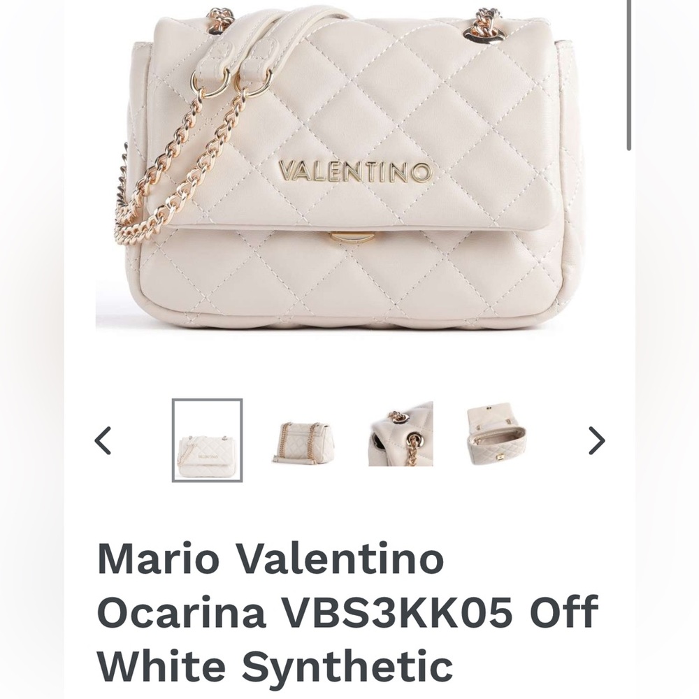 Very good condition . Valentino by Mario Valentino beige  Crossbody Bag
